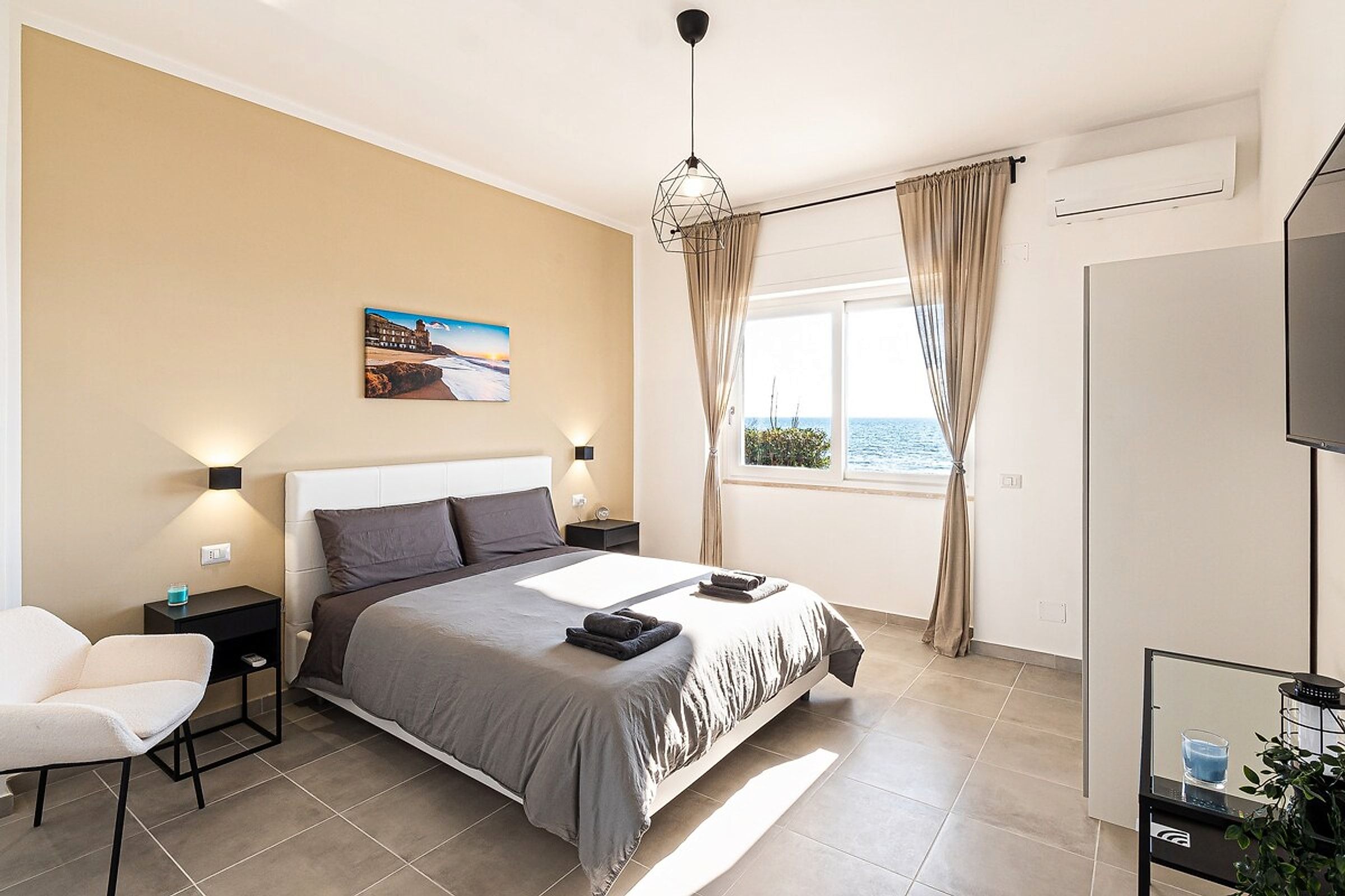 Suite Licosa, vista mare